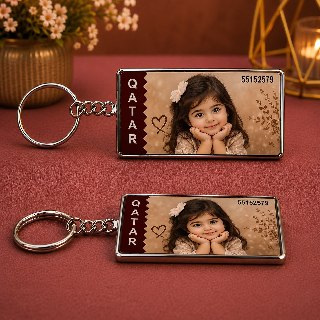 Custom Photo & Family Keychain - Image 7